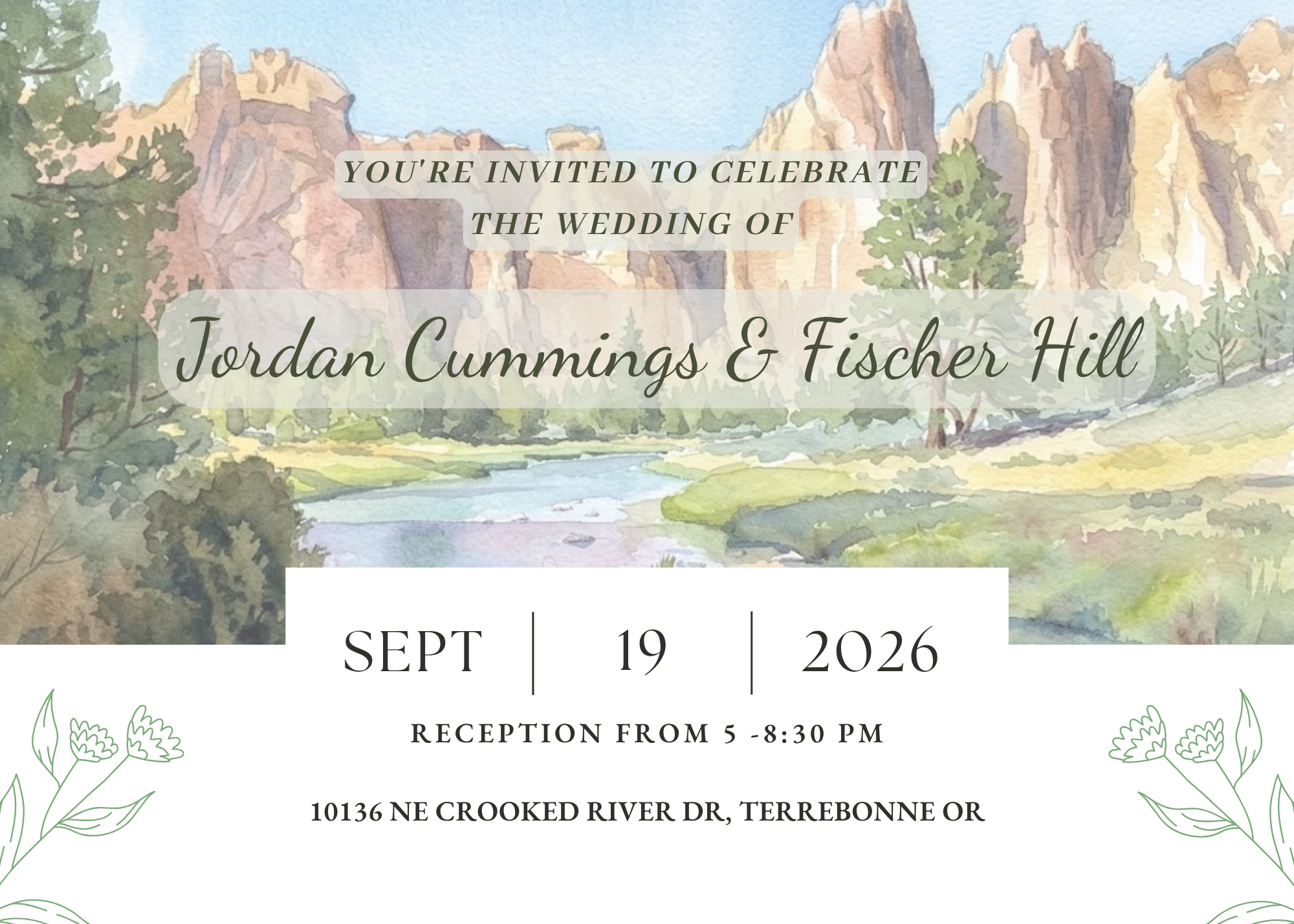 Wedding Invitation Card